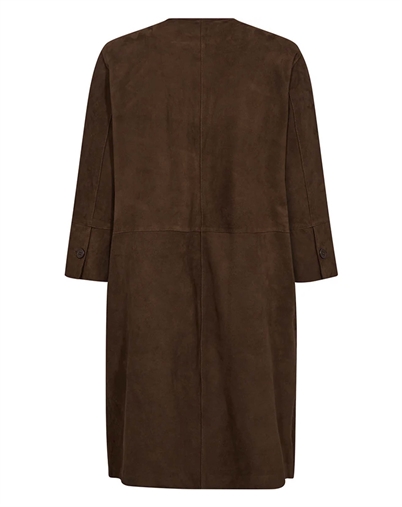 Depeche - Sandy Shirt Dress - Choco
